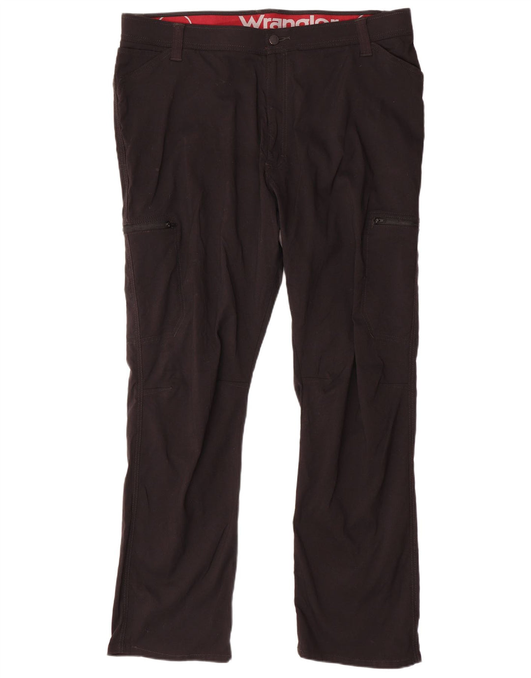 WRANGLER Γυναικείο ίσιο παντελόνι Cargo W42 L30 μαύρο νάιλον