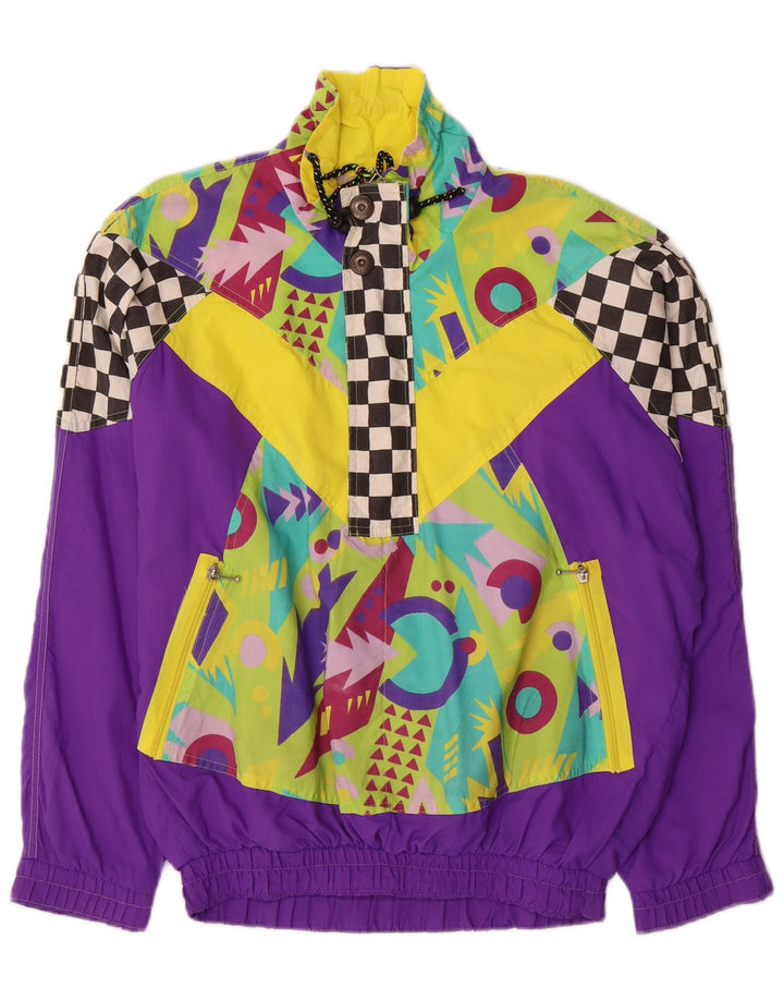 Vintage Γυναικεία φόρμα Oversized Top Jacket IT 46 Large Πολύχρωμη