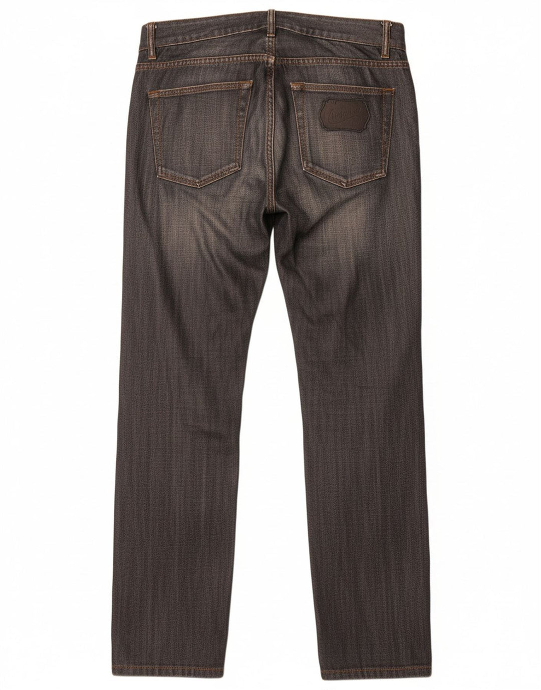 RICHMOND Mens Denim Straight Jeans W30 L34 Grey