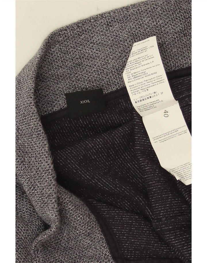 Ανδρική φόρμα Hugo Boss Top Jacket 3XL Navy Blue Cotton