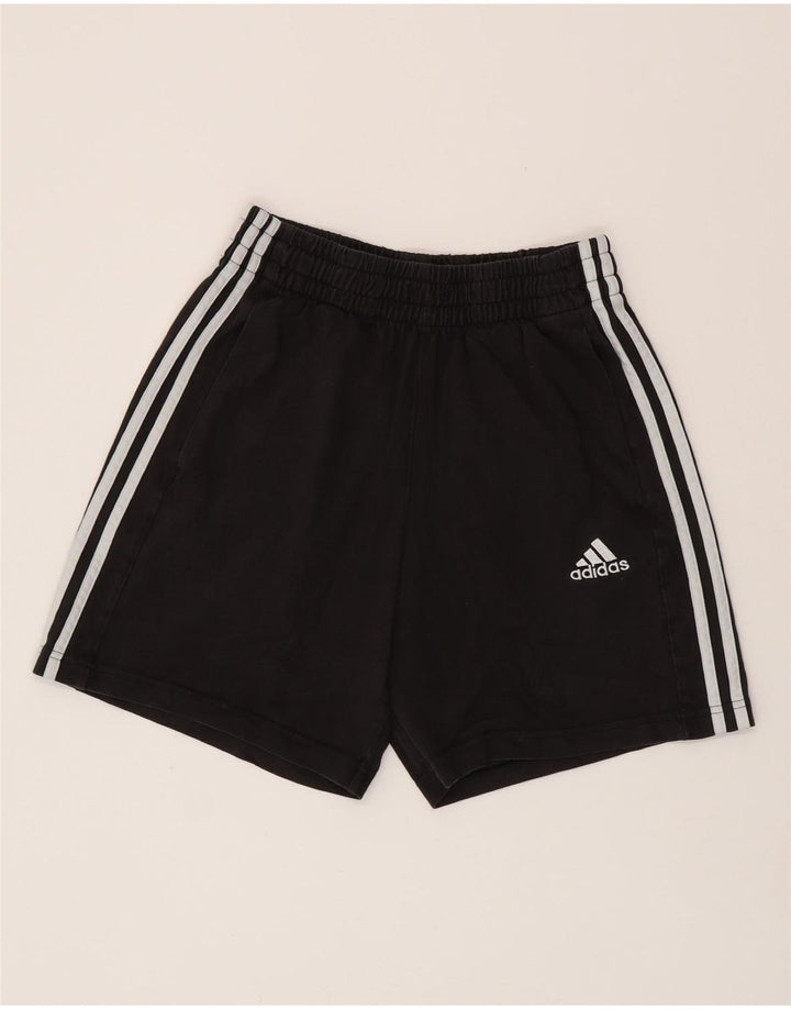 Ανδρικό αθλητικό σορτς ADIDAS Μικρό μαύρο βαμβακερό