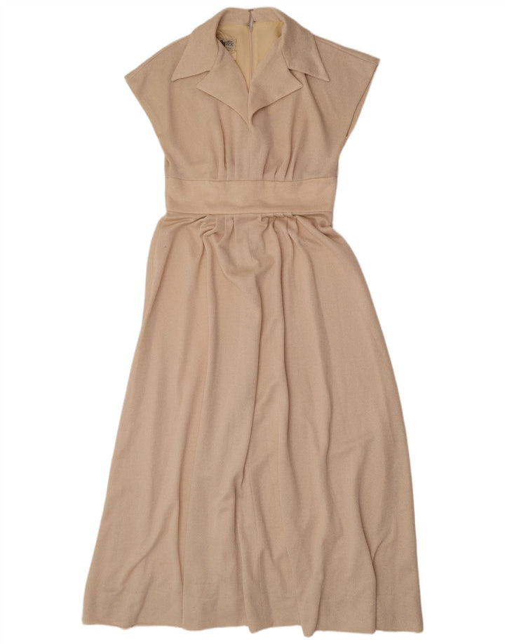 Eastex Γυναικείο Maxi Φόρεμα UK 14 Medium Beige Polyester