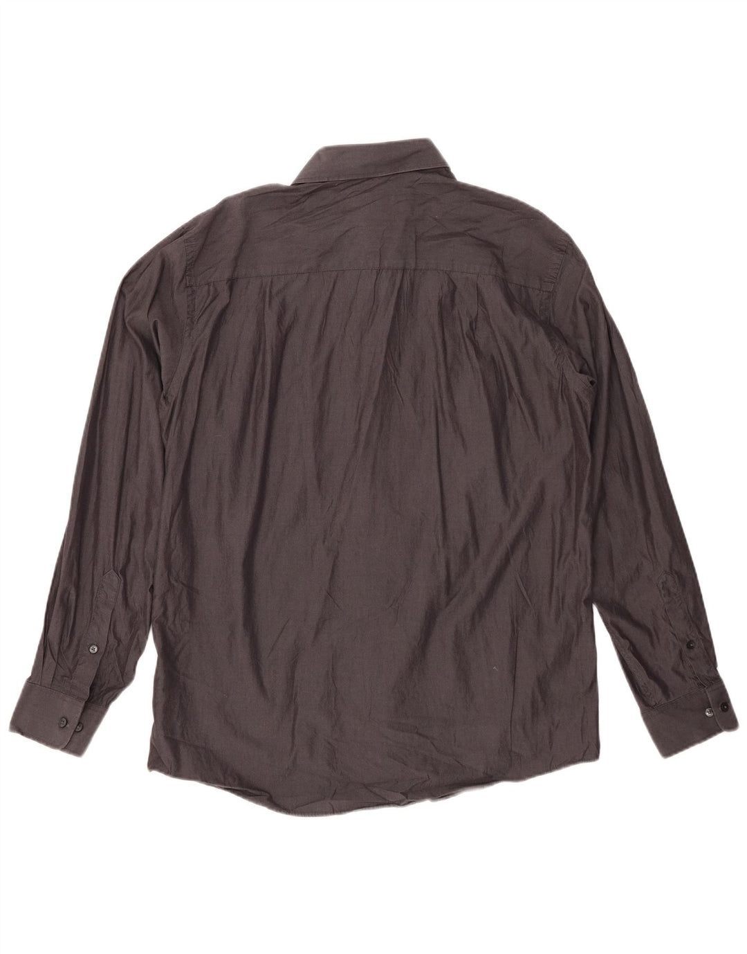 CALVIN KLEIN Ανδρικό πουκάμισο Slim Fit Μέγεθος 16 μεγάλο γκρι βαμβακερό