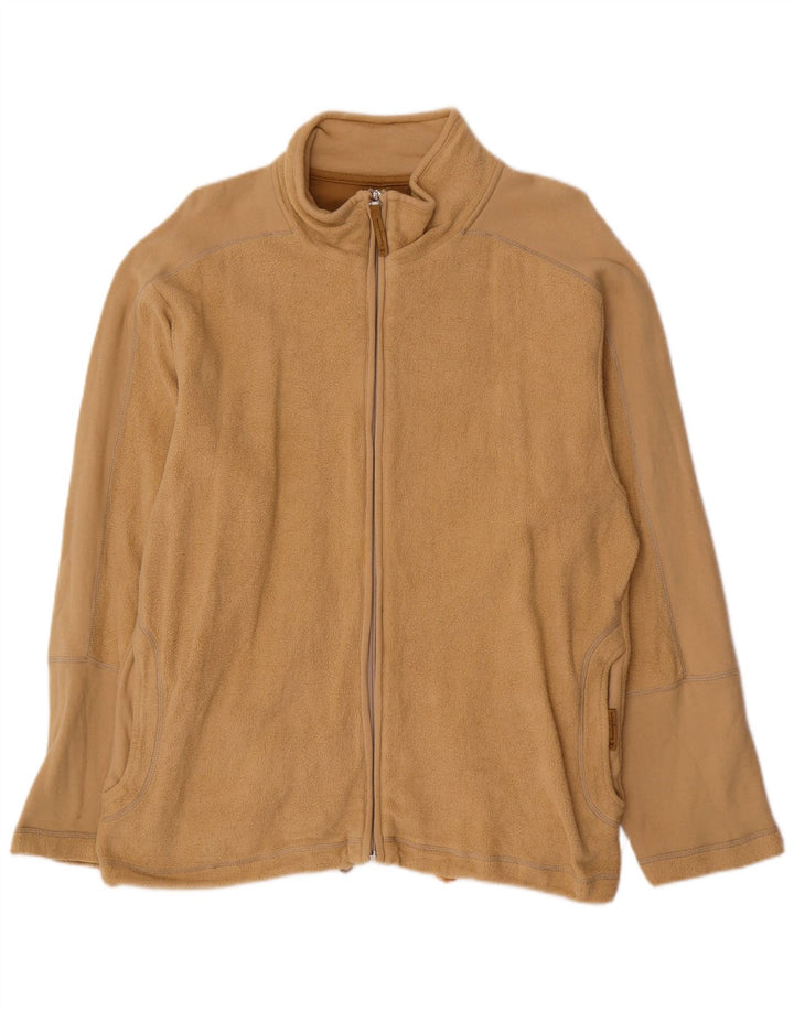 Ανδρική φόρμα Champion Fleece Top Jacket μεσαίο μπεζ βαμβακερό