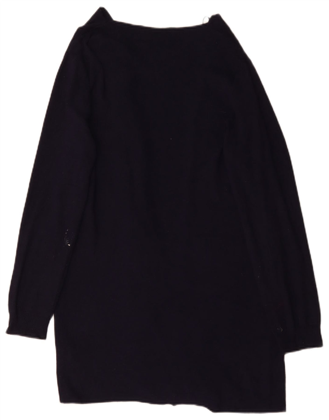 Marks & Spencer Γυναικείο πουλόβερ Longline Cardigan UK 14 Medium Navy Blue