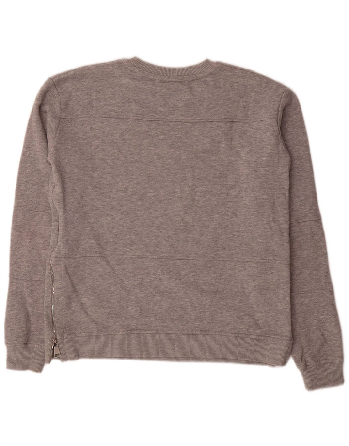 Zara Γυναικεία φούτερ Trafaluc Oversized Jumper UK 10 Small Grey Flecked