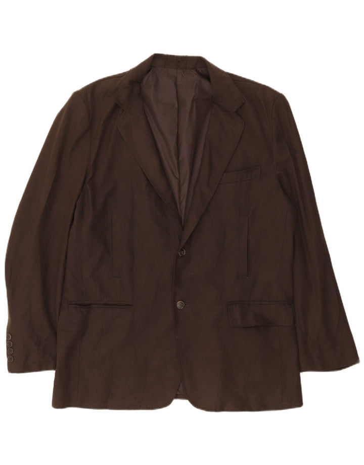 Zara Ανδρικό σακάκι σακάκι με 2 κουμπιά EU 54 XL καφέ