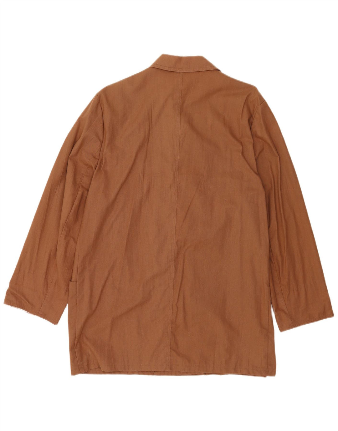 Vintage γυναικείο διπλό μπουφάν σακάκι UK 18 XL καφέ βαμβακερό