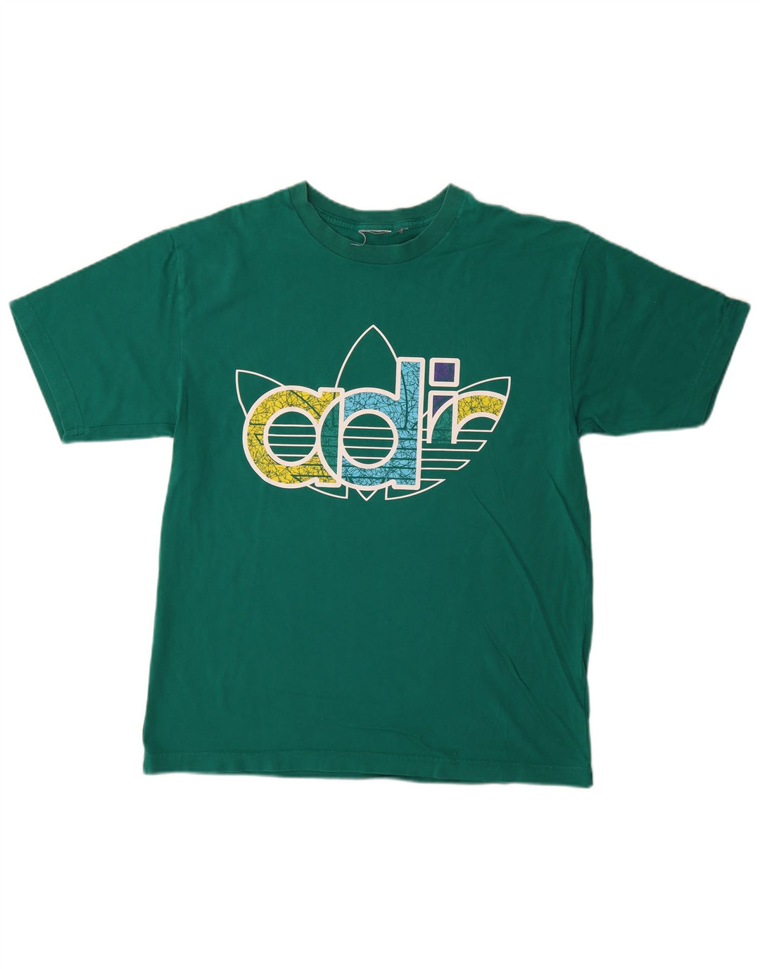 Ανδρικό γραφικό T-Shirt Adidas Top Μεσαίο πράσινο
