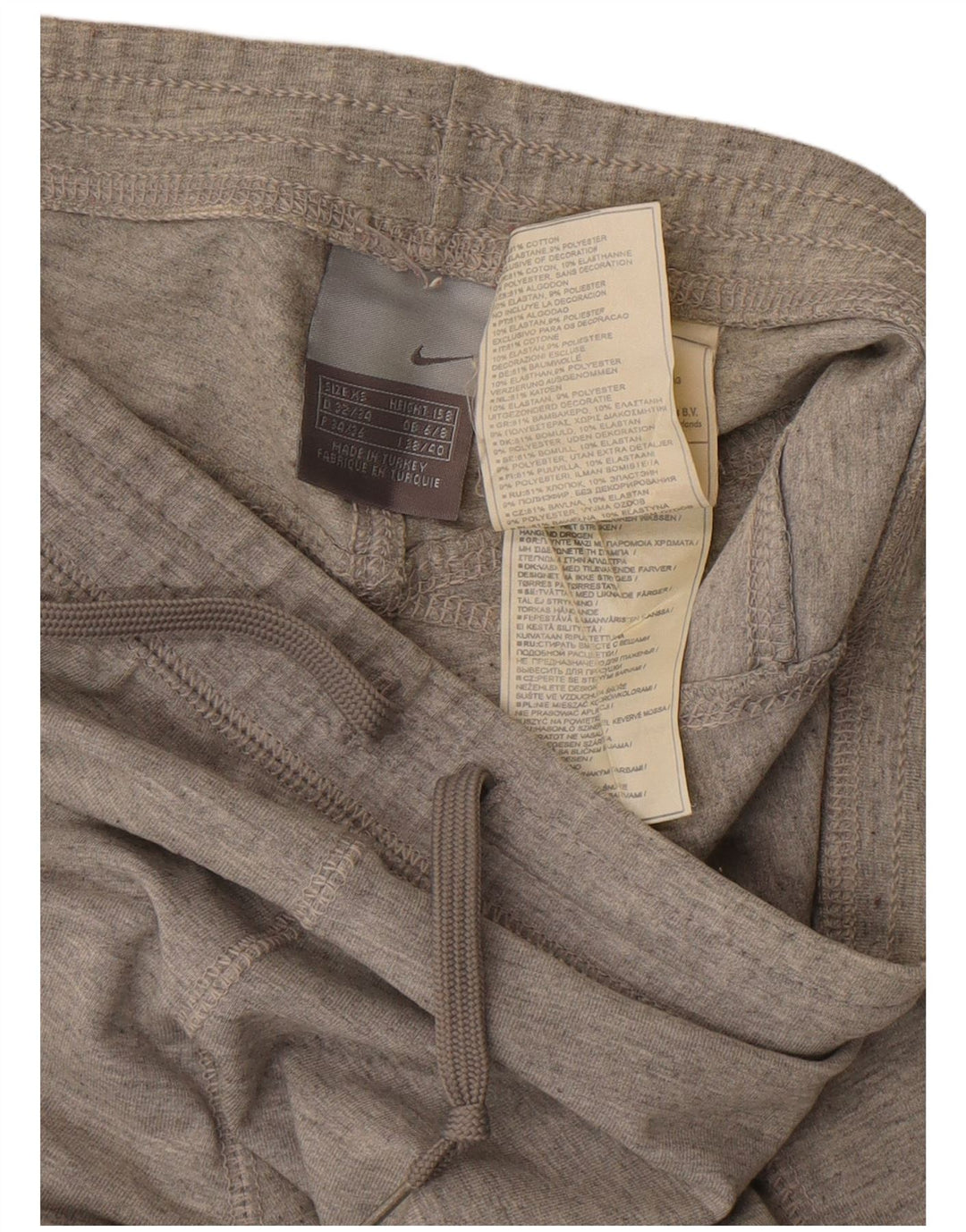 Γυναικεία φόρμα Nike Παντελόνι UK 6/8 XS Γκρι βαμβακερό