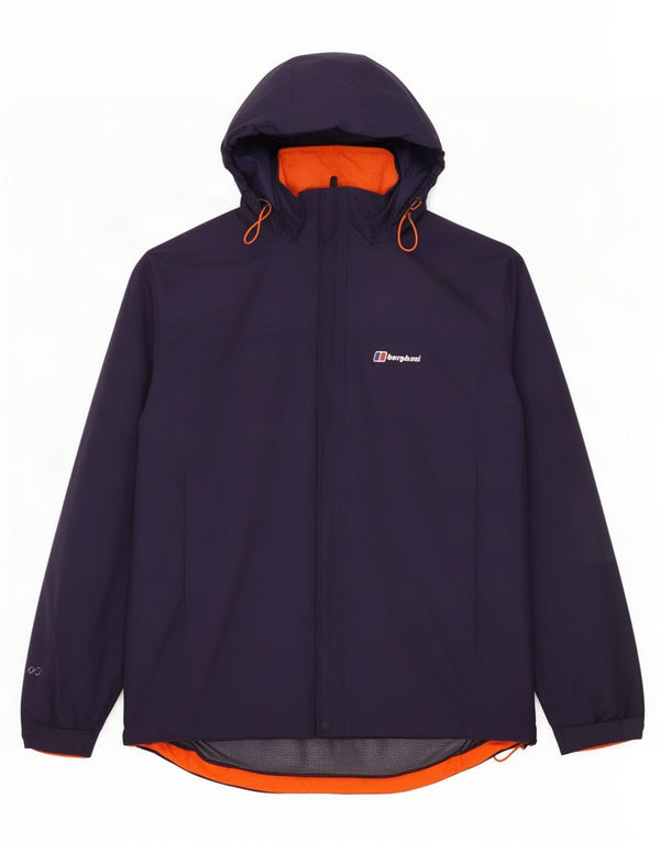 Berghaus Ανδρικό μπουφάν βροχής με κουκούλα UK 42 XL Navy Blue Polyamide