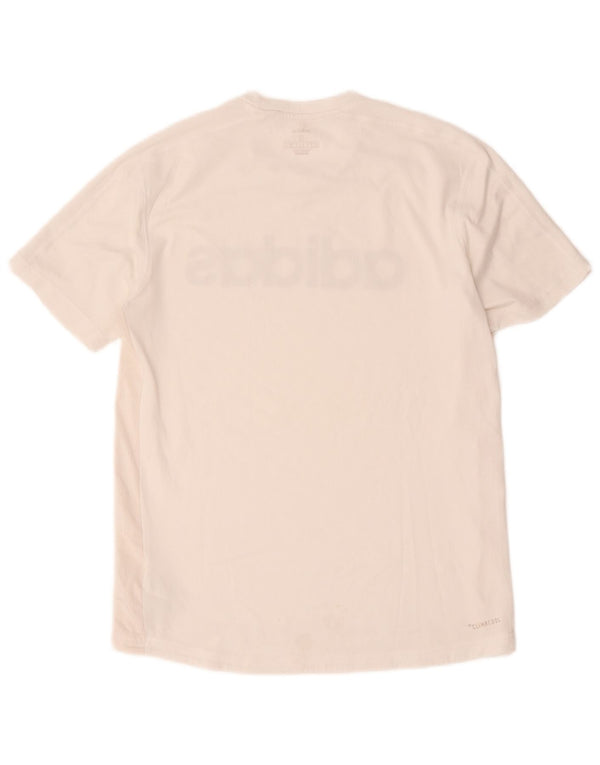 Ανδρικό γραφικό T-shirt Adidas Climacool Top Small White Polyester