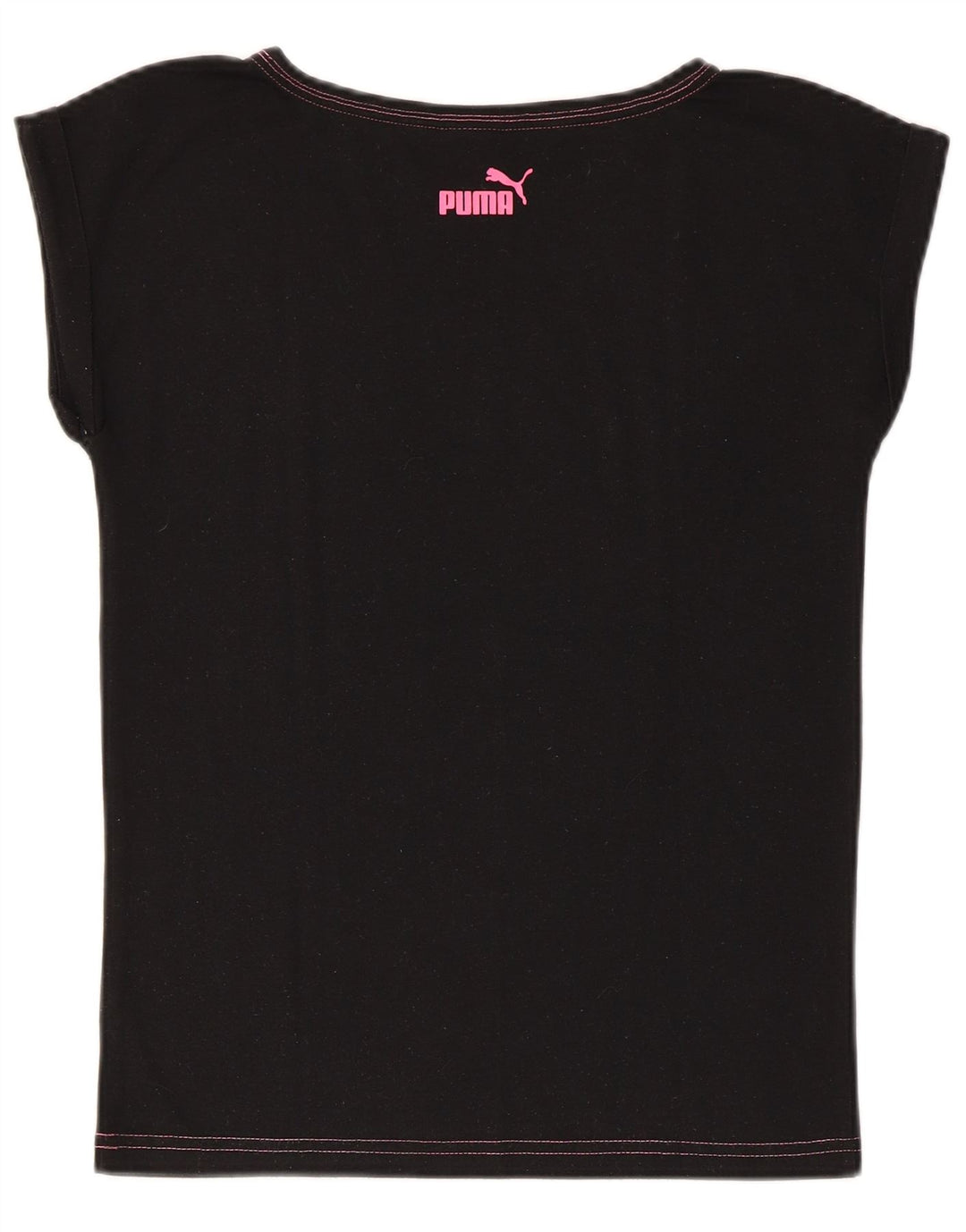 Γραφικό T-Shirt PUMA Girls Top 11-12 ετών Μαύρο