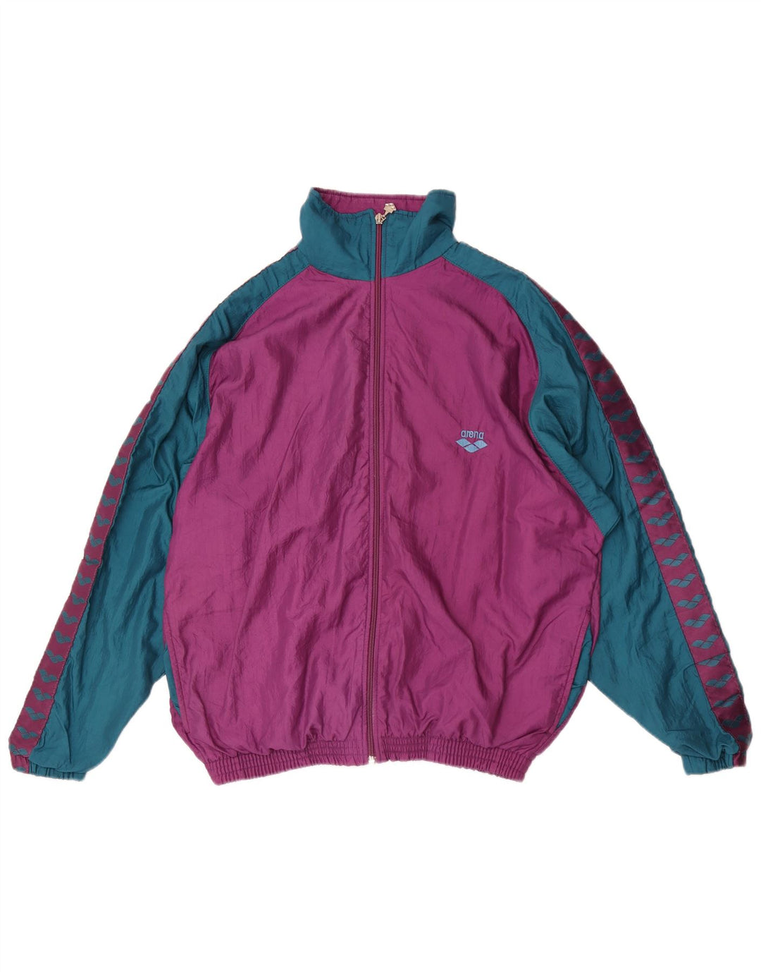 Ανδρική φόρμα γραφικών Arena Top Jacket Large Purple Colourblock