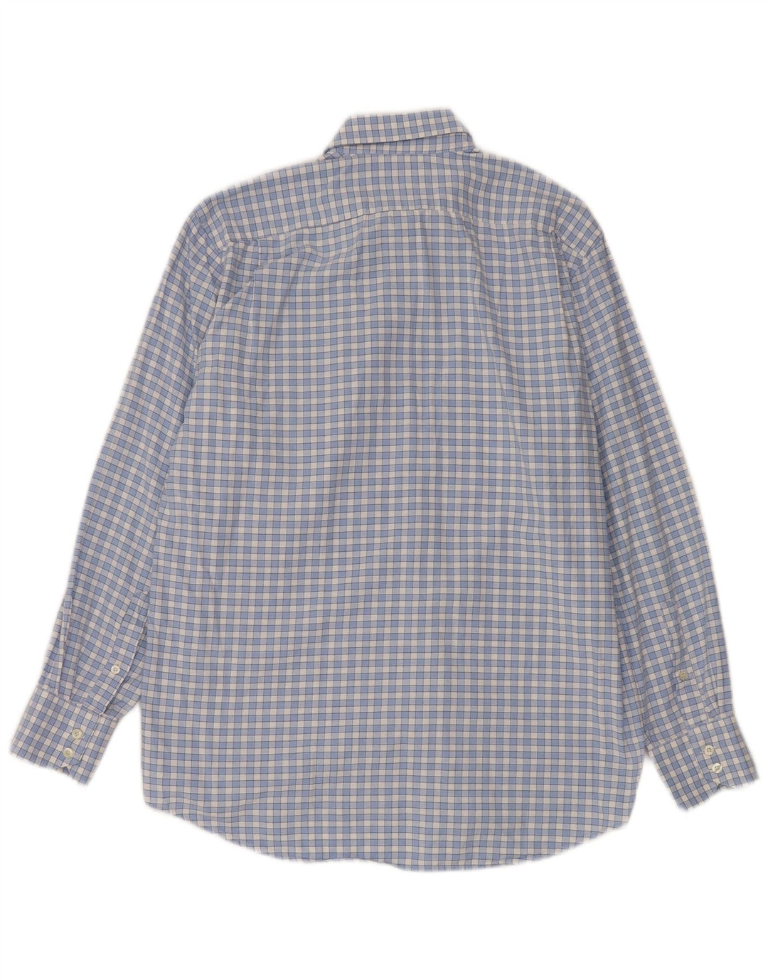 Ανδρικό πουκάμισο Lacoste νούμερο 40 Medium Blue Check Cotton