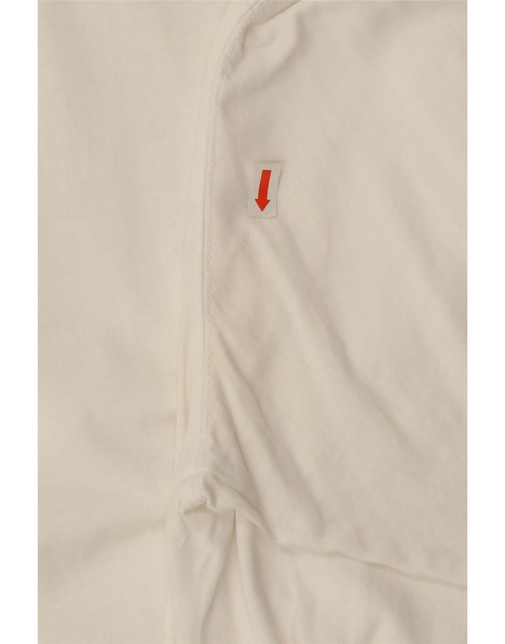 DICKIES Mens T-Shirt Top XL White Vintage Dickies and Second-Hand Dickies from Messina Hembry 