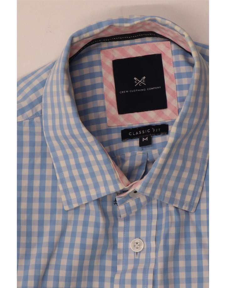 Ανδρικό πουκάμισο Crew Clothing Classic Fit Medium Blue Gingham