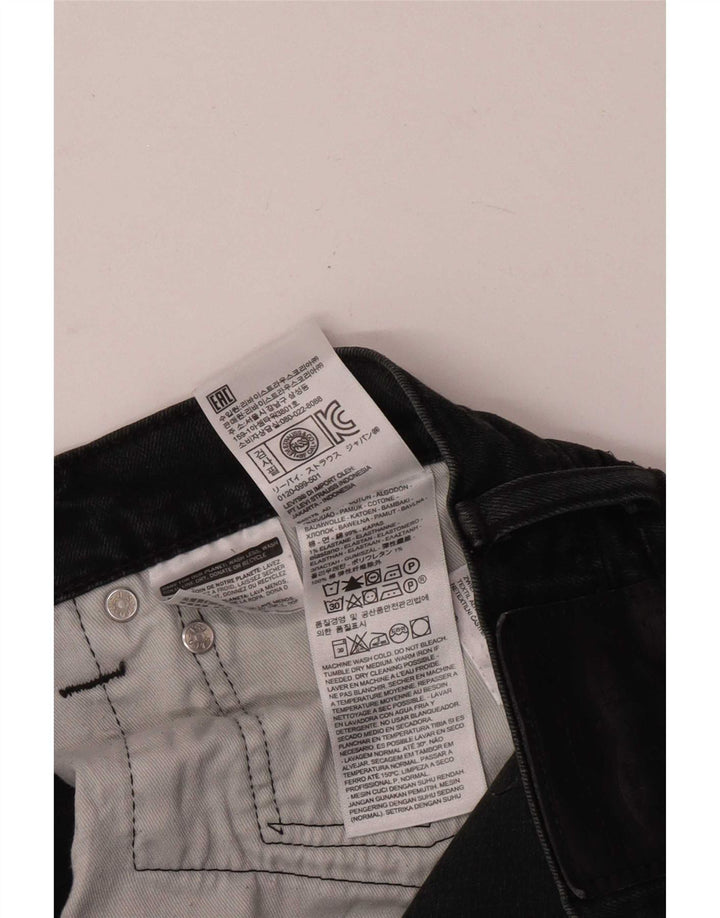 Ανδρικό τζιν Levi's Slim W36 L32 Μαύρο βαμβακερό