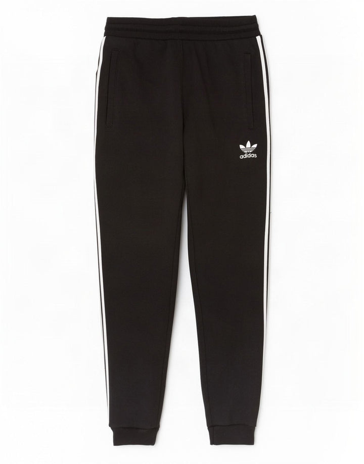 Ανδρική φόρμα Adidas Παντελόνι Joggers Μεσαίο μαύρο βαμβακερό