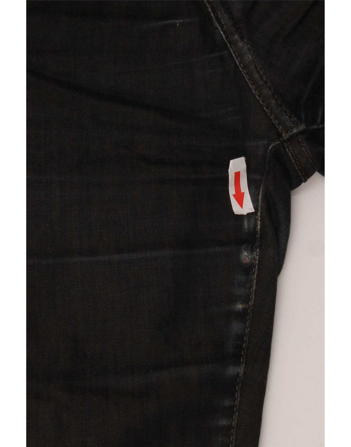 Γυναικείο τζιν Trussardi ίσιο W28 L28 Μαύρο