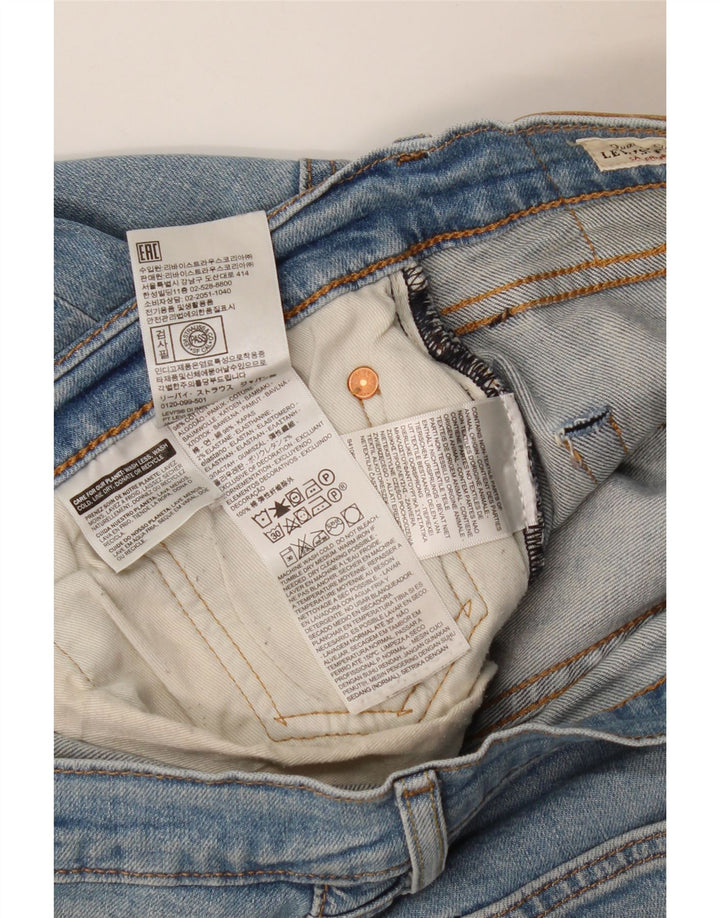 Levi's Mens 512 Slim Tapered Jeans W32 L30 Blue Cotton