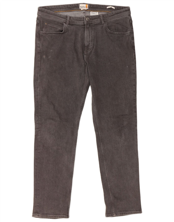 Timberland Ανδρικό Stretch Slim Jeans W38 L32 Γκρι βαμβακερό