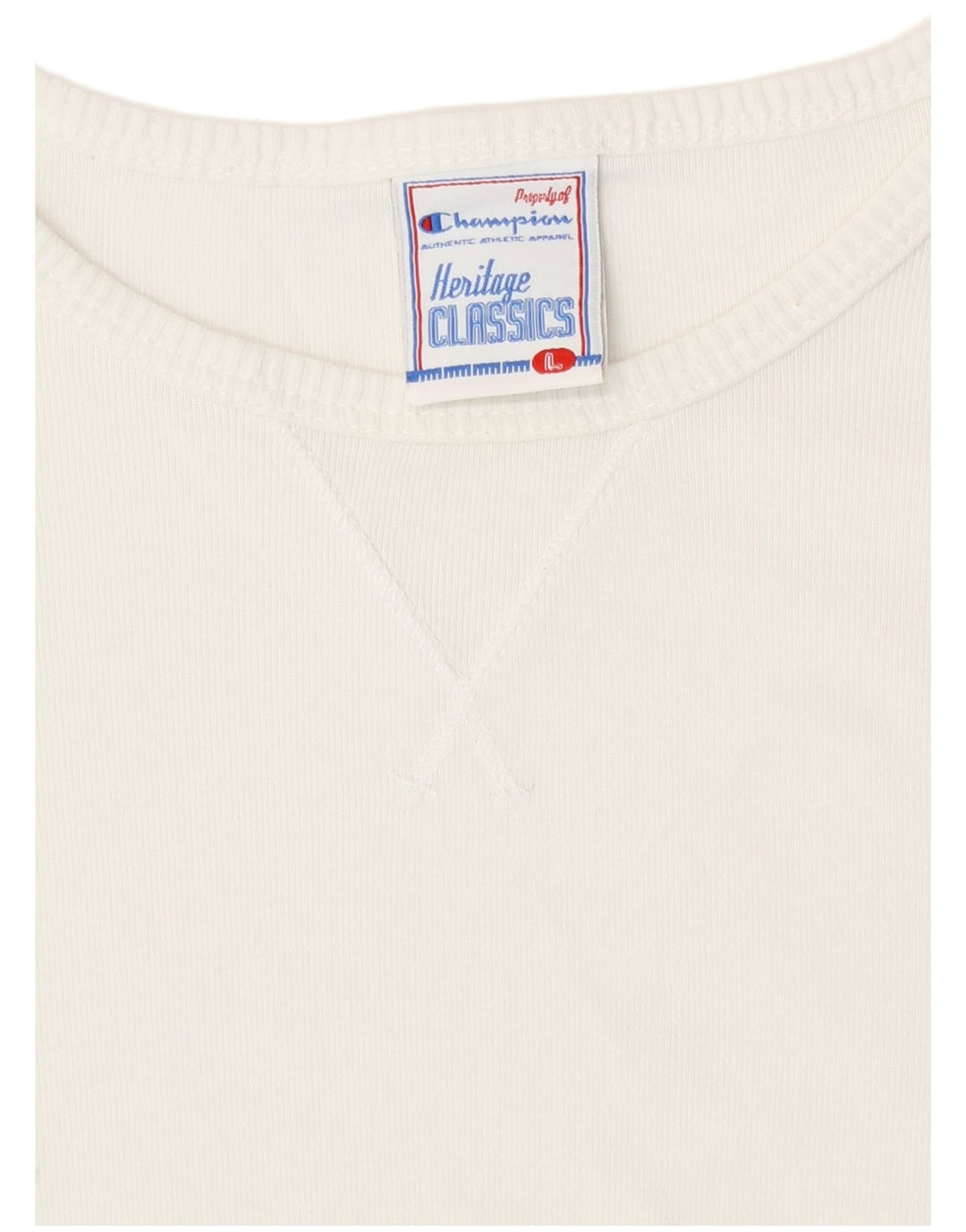 Champion Womens Heritage Classics Top μακρυμάνικο UK 14 Large White