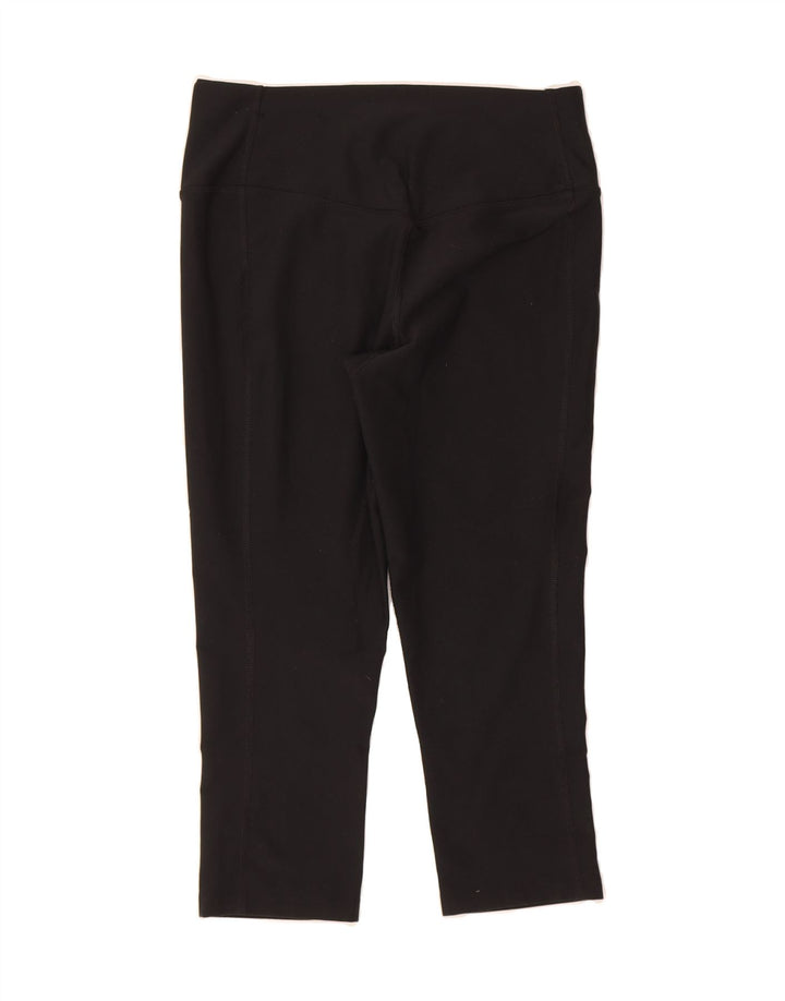 NIKE Womens Dri Fit Capri Leggings UK 10 Small  Black Vintage Nike and Second-Hand Nike from Messina Hembry 