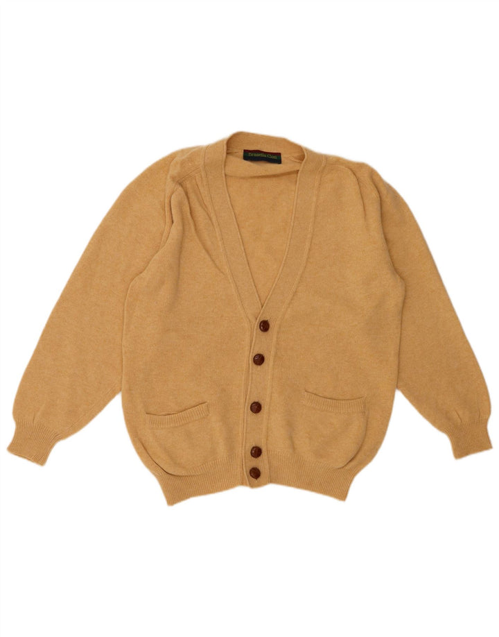 BRUNELLA GORI Γυναικείο πουλόβερ ζακέτα UK 14 Μεγάλο Μπεζ