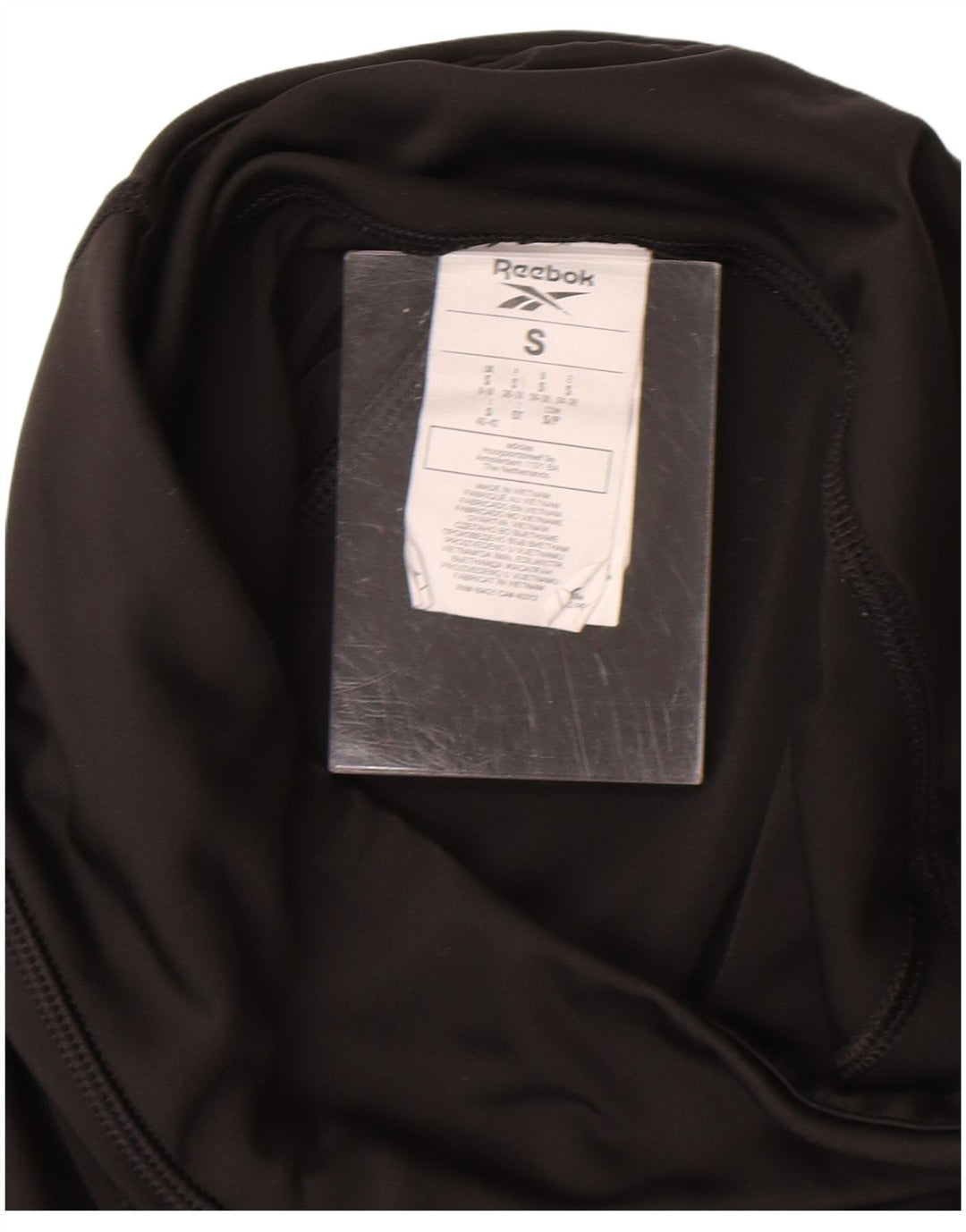 Reebok Γυναικείο Κολάν UK 8 Μικρό Μαύρο Πολυεστέρα