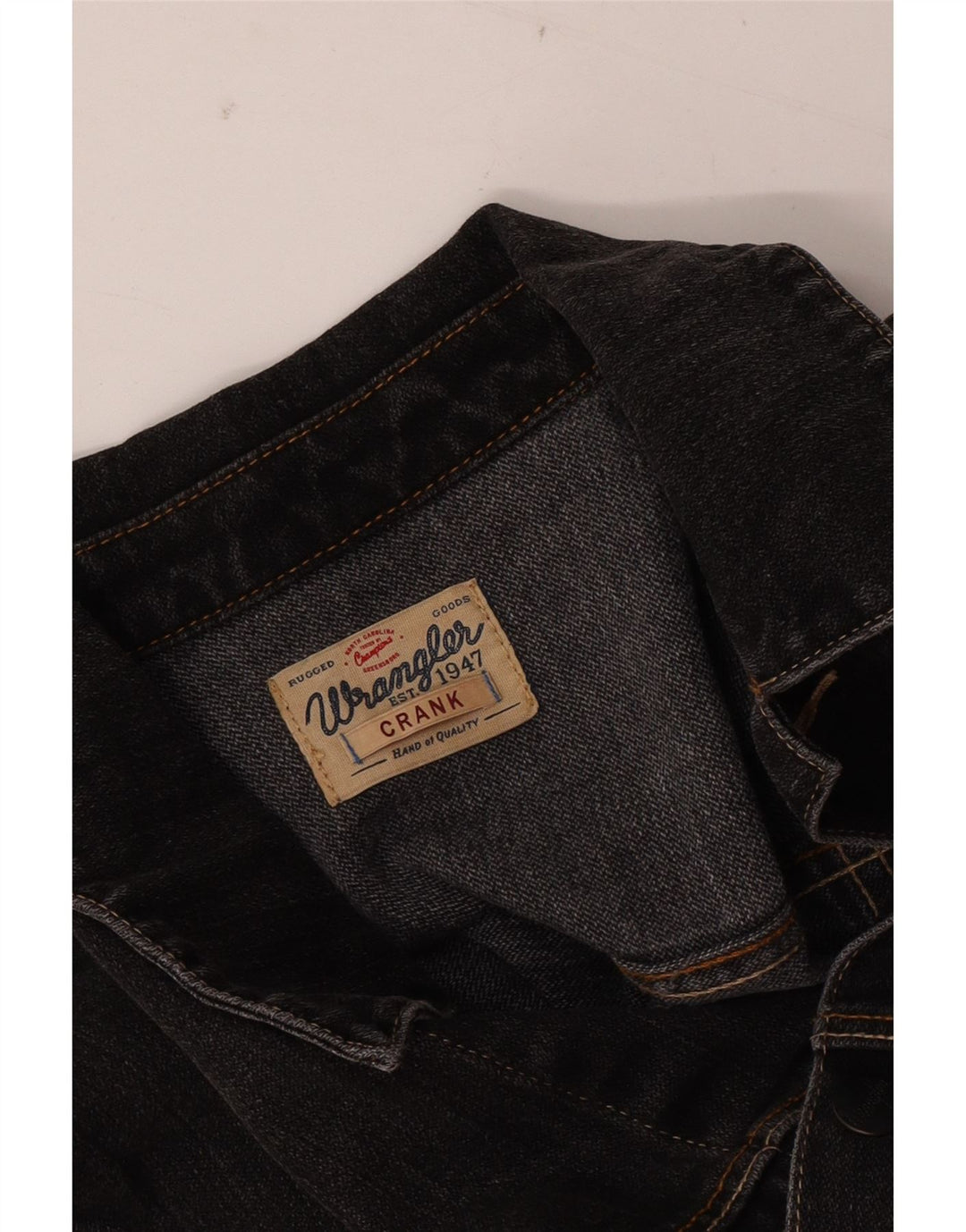 Ανδρικό τζιν μπουφάν Wrangler Crank UK 36 Small Black