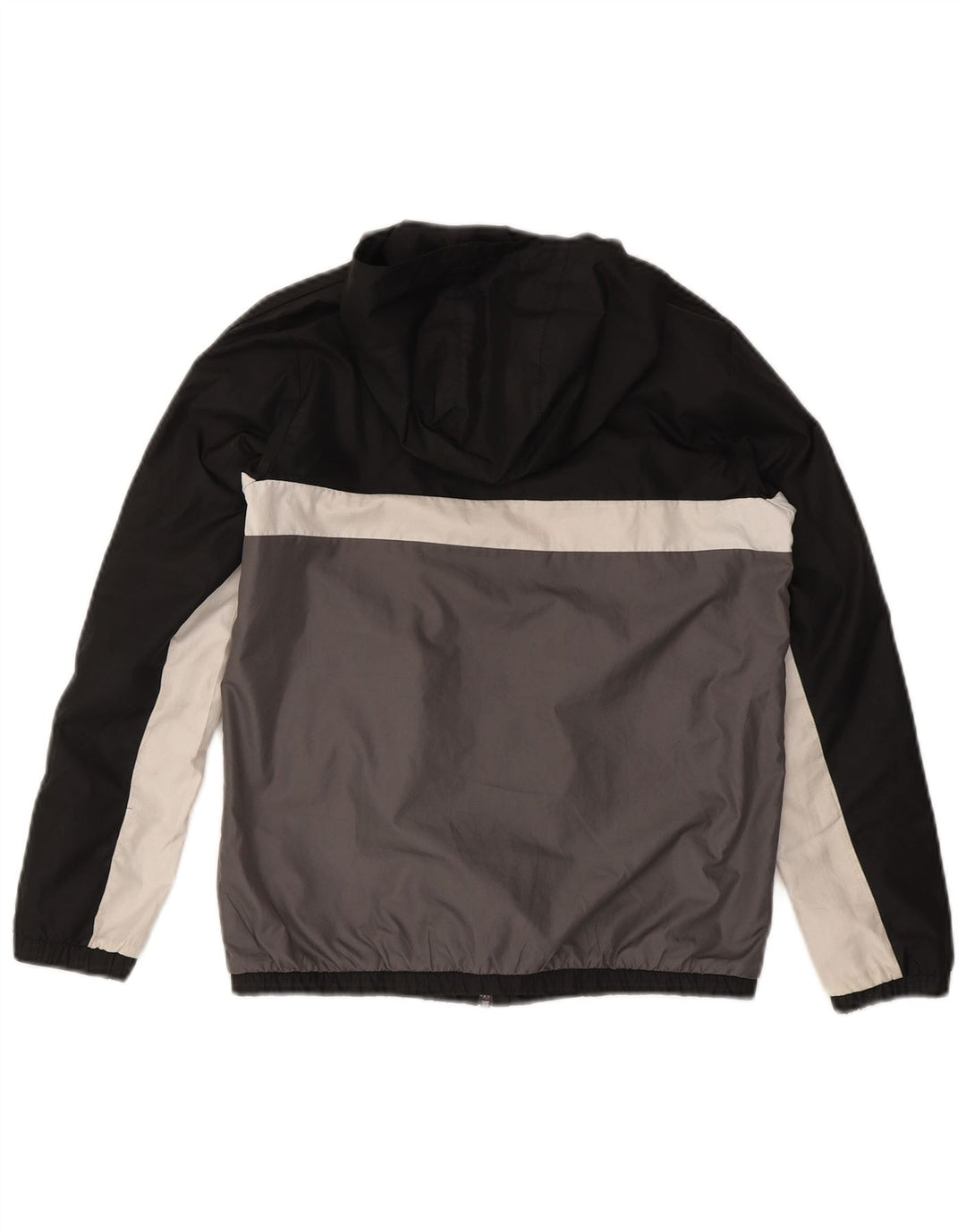 ADIDAS Boys Windbreaker Jacket 11-12 Years Multicoloured Colourblock