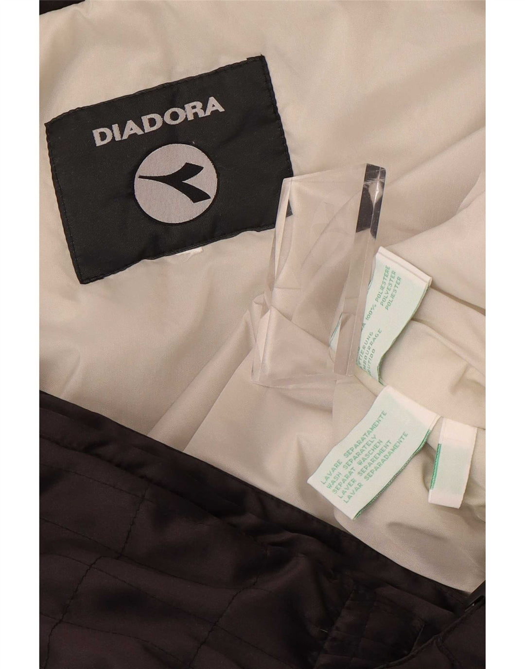 Ανδρική φόρμα σκι Diadora Small Black Polyester