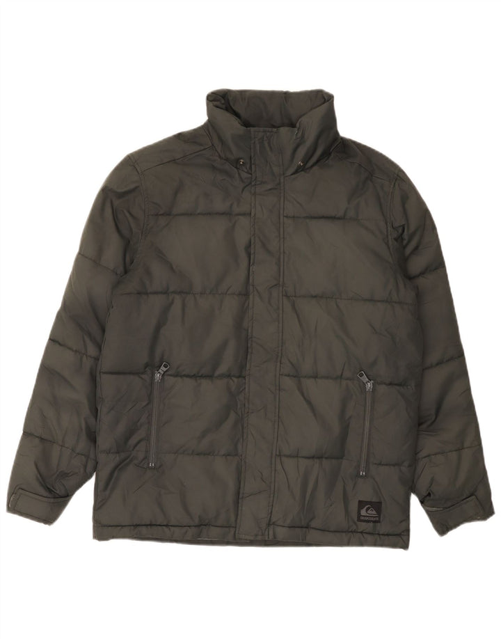 Μπουφάν Quiksilver Boys padded Jacket 13-14 Years Grey Polyester