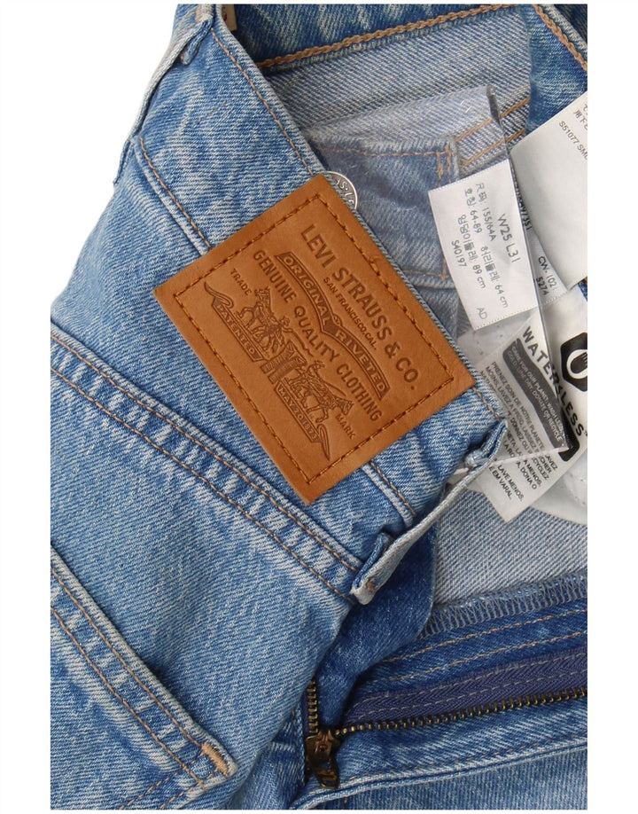 Γυναικείο τζιν Levi's Tapered W25 L27 Blue Cotton