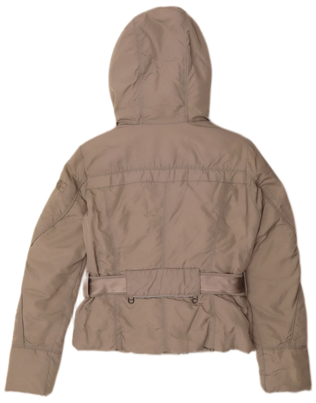 PEUTEREY Γυναικείο μπουφάν με κουκούλα IT 40 Small Grey Polyamide