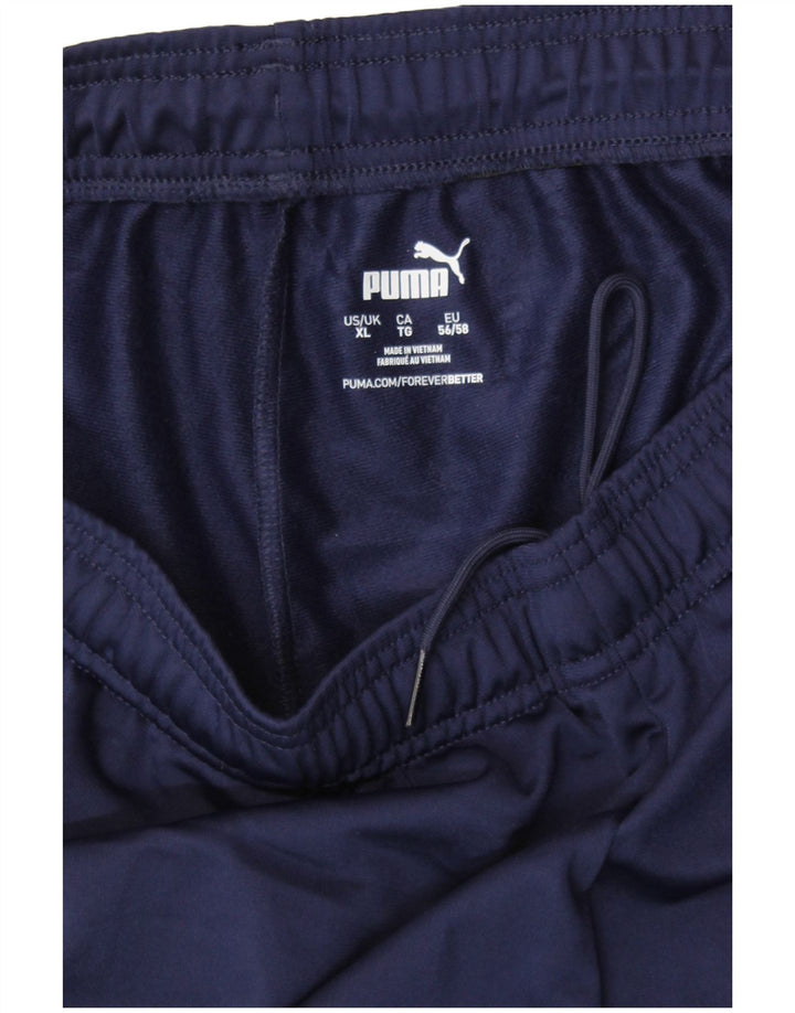 Ανδρική αθλητική φόρμα PUMA Παντελόνι XL Navy Blue Polyester