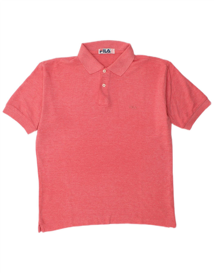 Ανδρικό πουκάμισο πόλο Fila IT 46 Small Red Flecked Cotton