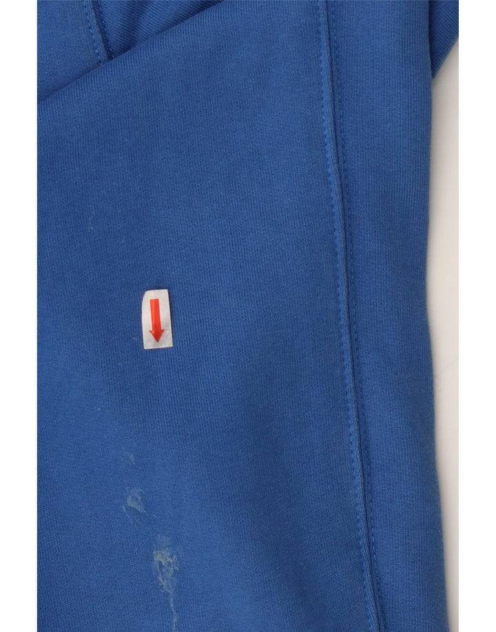TOMMY HILFIGER Mens Graphic Tracksuit Top Jacket XL Blue Cotton Vintage Tommy Hilfiger and Second-Hand Tommy Hilfiger from Messina Hembry 