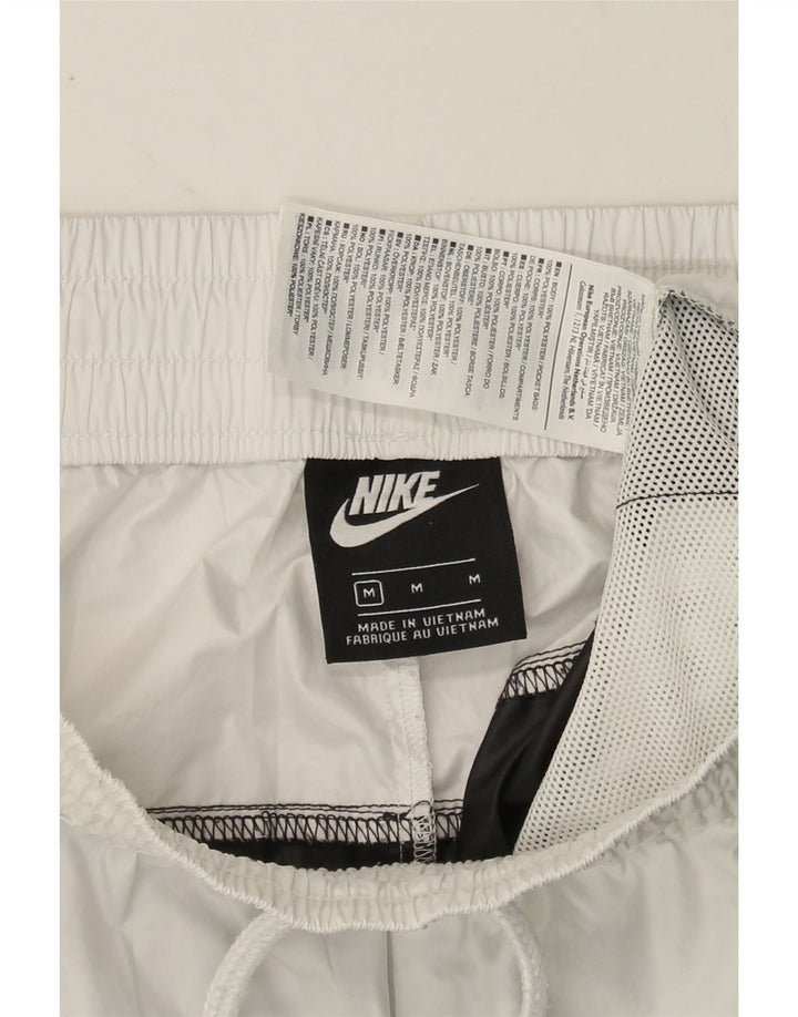 NIKE Womens Sport Shorts UK 12 Medium  Black Colourblock Polyester Vintage Nike and Second-Hand Nike from Messina Hembry 