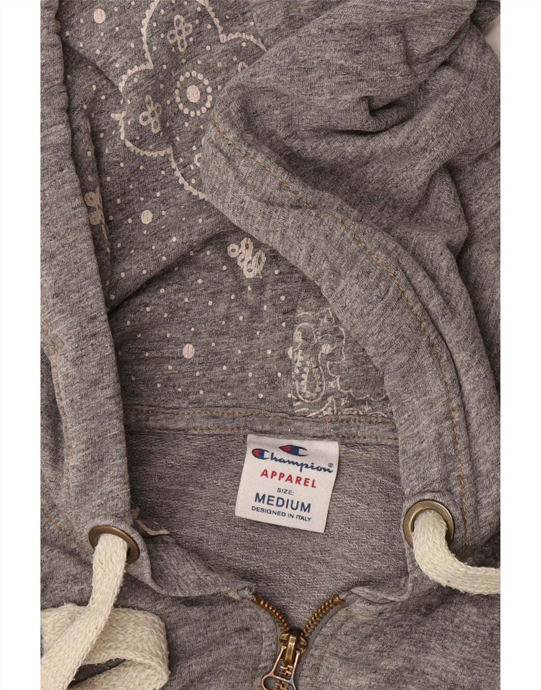 Champion Γυναικείο πουλόβερ με φερμουάρ UK 14 Medium Grey