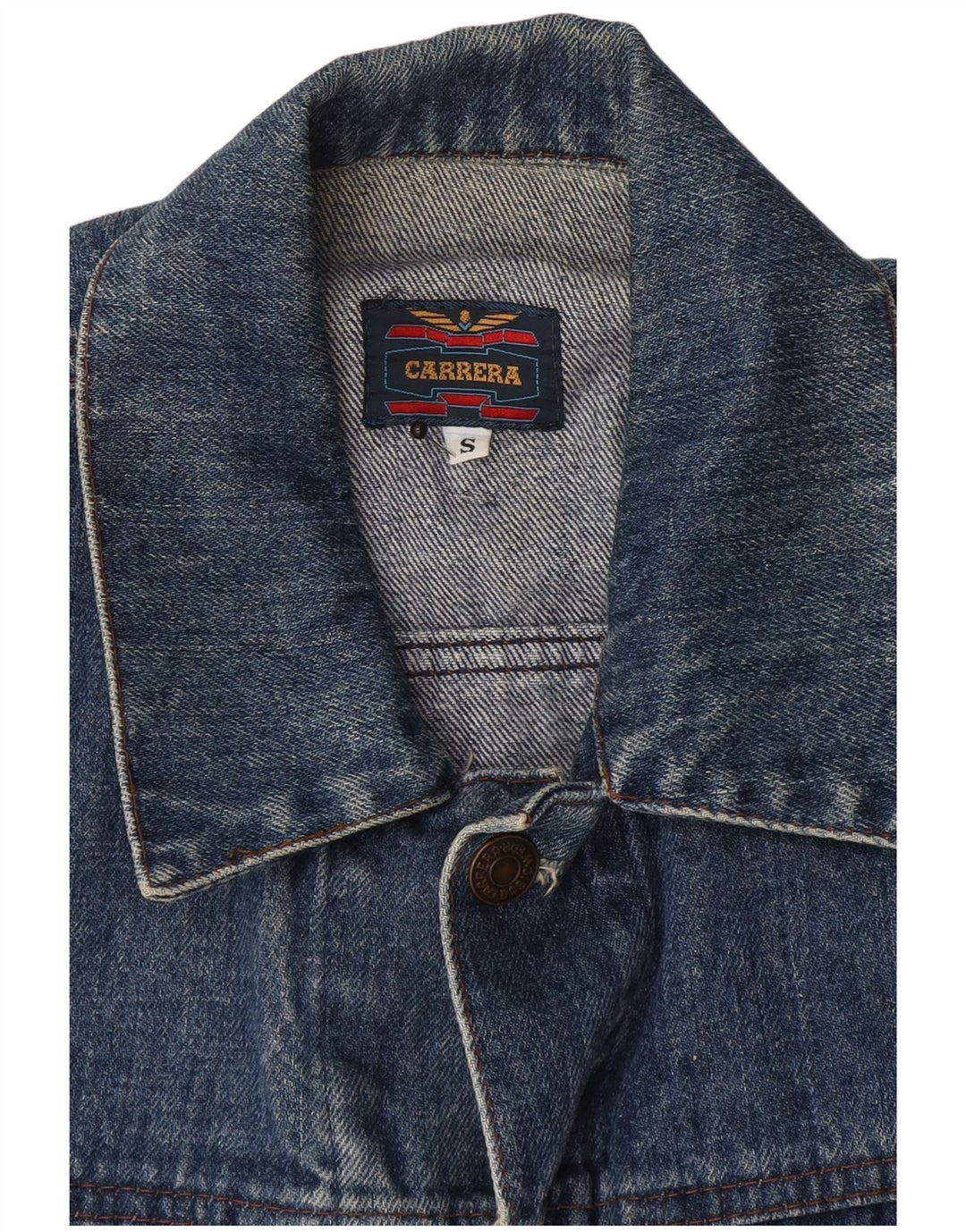 Carrera Ανδρικό Τζιν Gilet UK 36 Small Blue