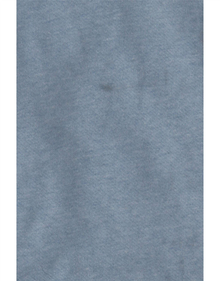 LYLE & SCOTT Boys πουλόβερ με κουκούλα με φερμουάρ 12-13 ετών Μπλε βαμβακερό