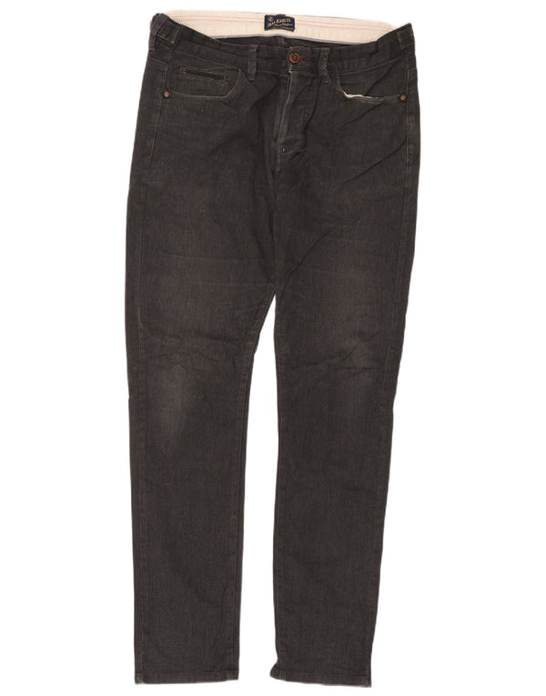 Zara Ανδρικό Slim Jeans EU 44 Large W34 L33 Μαύρο βαμβακερό