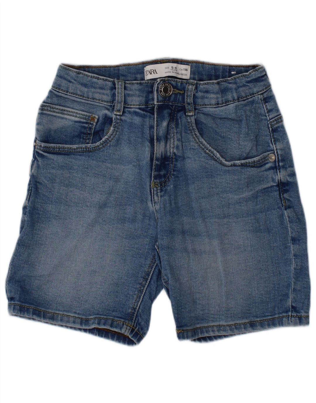 Τζιν σορτς Zara Boys 5-6 ετών W20 Μπλε
