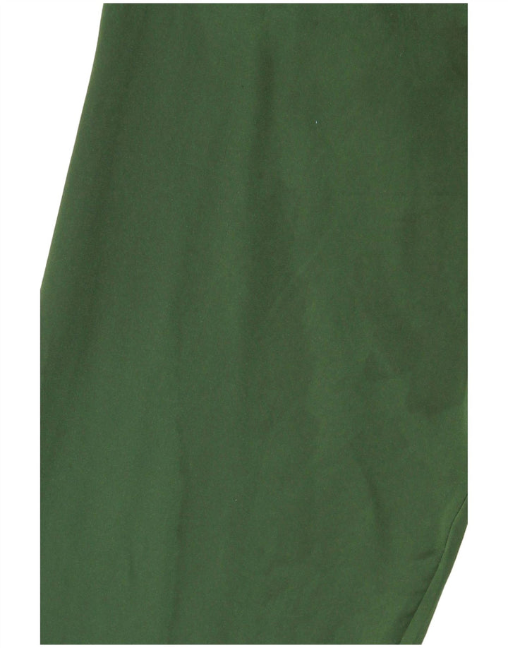 Zara Γυναικείο πουκάμισο Oversized UK 10 Small Green Polyester