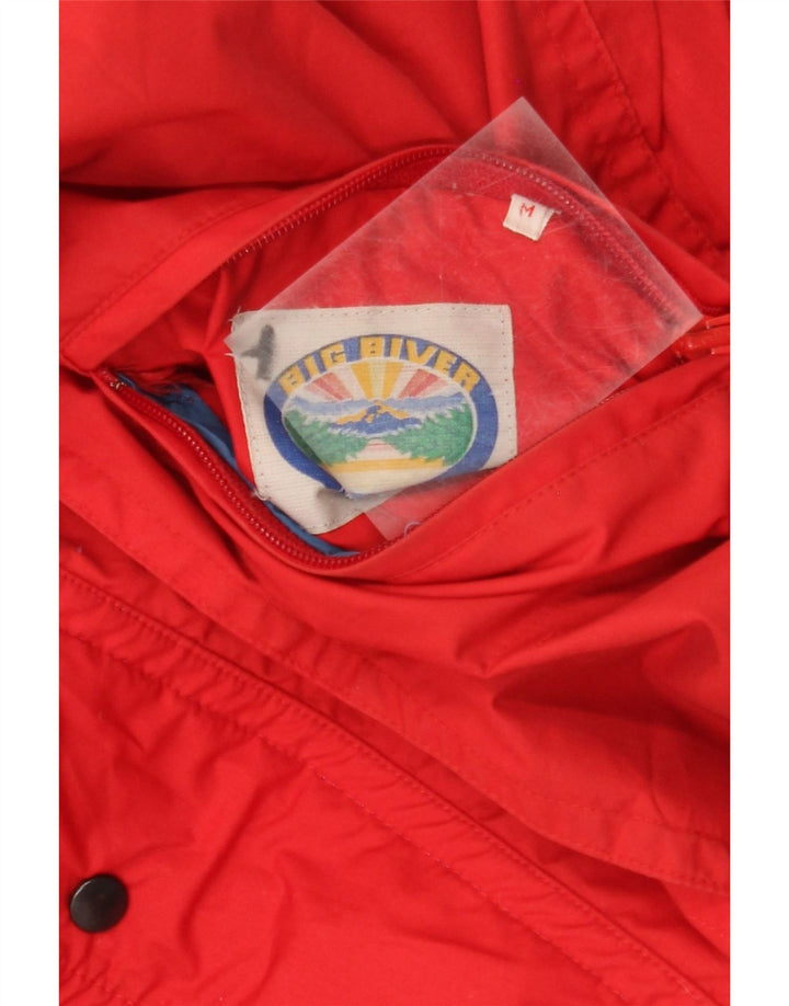 Ανδρικό τζάκετ VINTAGE Loose Fit Reversible padded UK 38 Medium Red