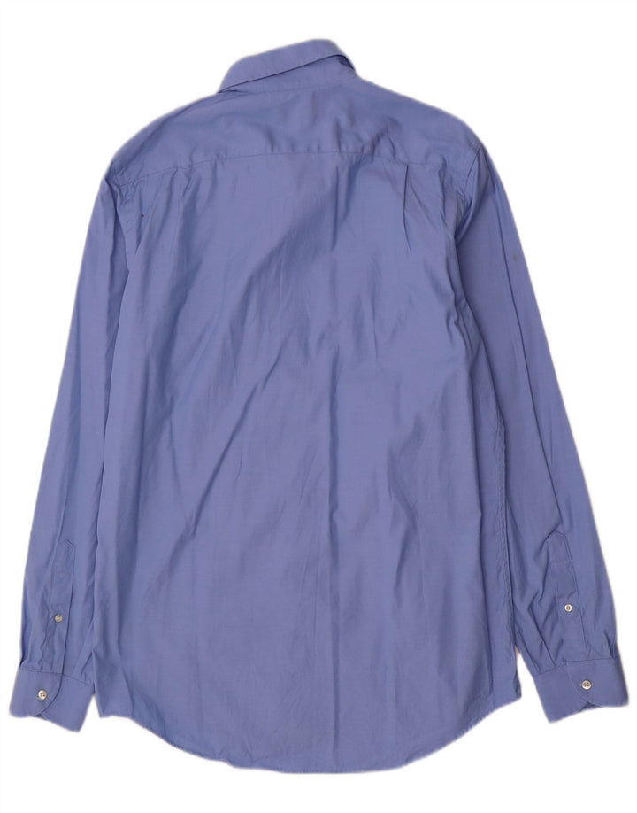 Ανδρικό πουκάμισο Lacoste Regular Fit Size 40 15 1/2 Medium Blue Cotton