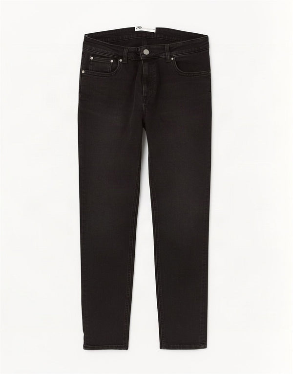 Zara Γυναικείο Skinny Jeans EU 42 Large W32 L30 Black