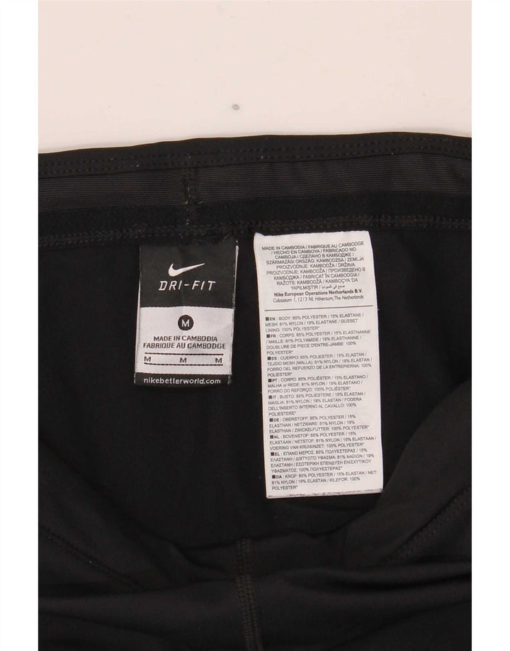 Γυναικεία κολάν Nike UK 14 μεσαίου μαύρου πολυεστέρα Sports